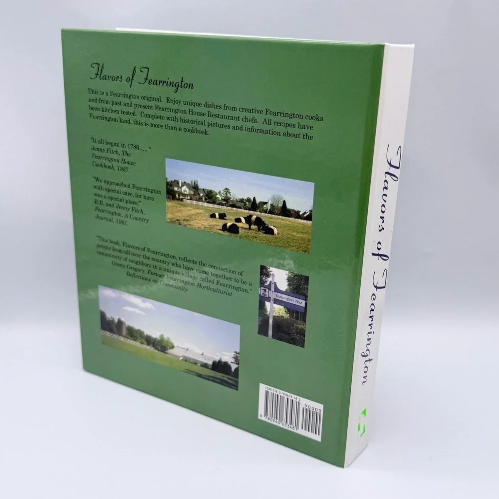 Flavors of Fearrington Cookbook Hardcover Regional Southern Recipes Historical